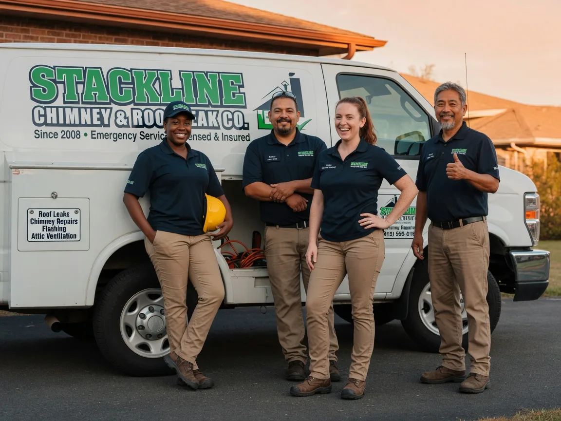 Chimney flashing repair company in Williamsburg, PA